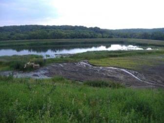 A view of the East Ash Pond at the Vermilion Power Station