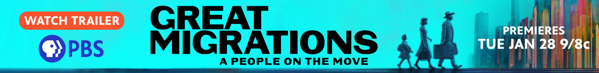 Great Migrations: A People on the Move premieres Tuesday, January 28 at 8:00 pm Central