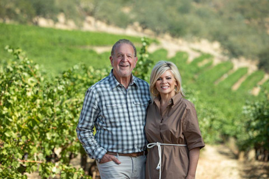 Rich Frank, former president of Disney Studios, and Leslie (Miller) Frank, an Emmy award-winning broadcast journalist