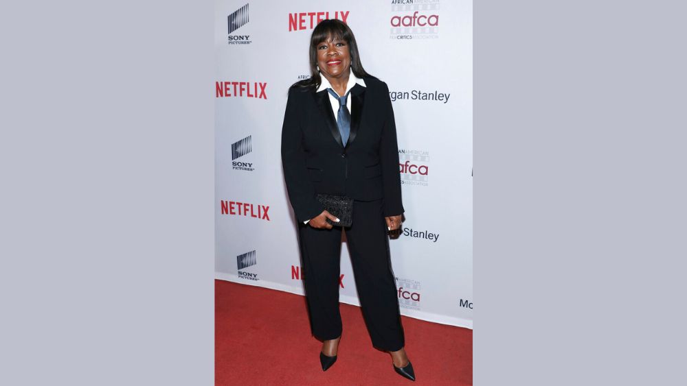 Chaz Ebert attends the 11th Annual AAFCA Awards at the Taglyan Complex on Wednesday, Jan. 22, 2020, in Los Angeles.