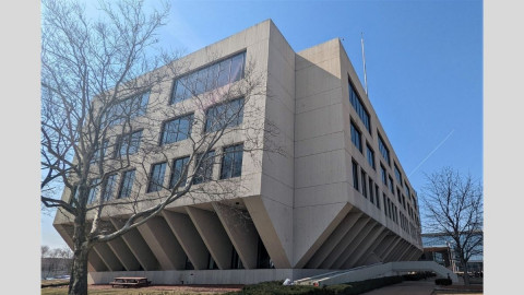 Built in 1969 and designed by Otto Stark of C.F. Murphy Associates in partnership with Krugel, Healy & Moore Architects, the Brutalist building is at risk of demolition due to Will County’s current lack of interest to explore reuse opportunities for the architecturally significant, but vacant structure.