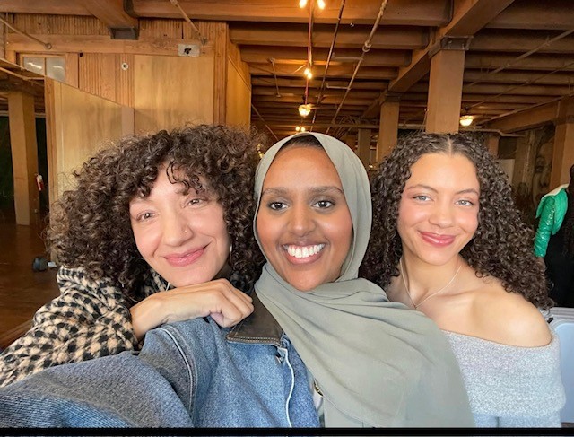 From Left to Right: Dr. Marlee Bunch, Munira Nuru, and Michaela Ross